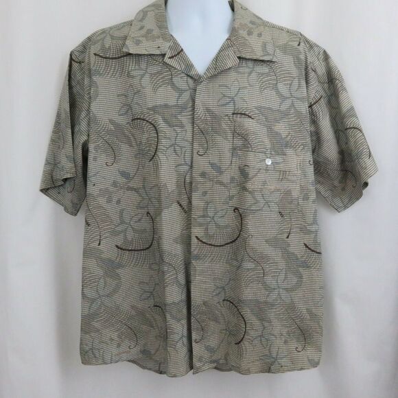 COPY - Sean John Floral Abstract Club Shirt Shirt - Picture 1 of 8